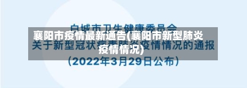 襄阳市疫情最新通告(襄阳市新型肺炎疫情情况)-第3张图片
