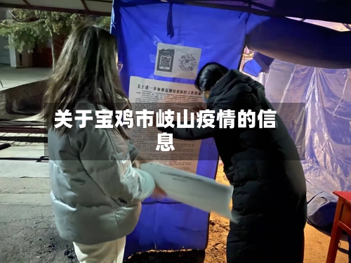 关于宝鸡市岐山疫情的信息