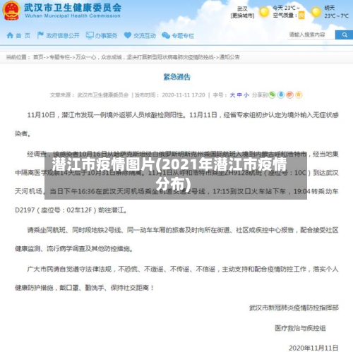 潜江市疫情图片(2021年潜江市疫情分布)-第1张图片