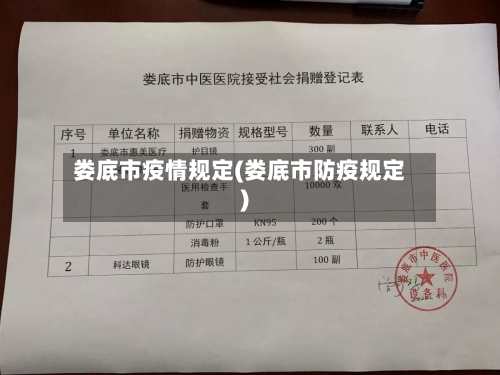 娄底市疫情规定(娄底市防疫规定)-第3张图片