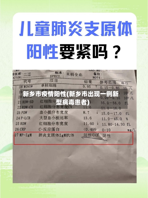 新乡市疫情阳性(新乡市出现一例新型病毒患者)-第3张图片