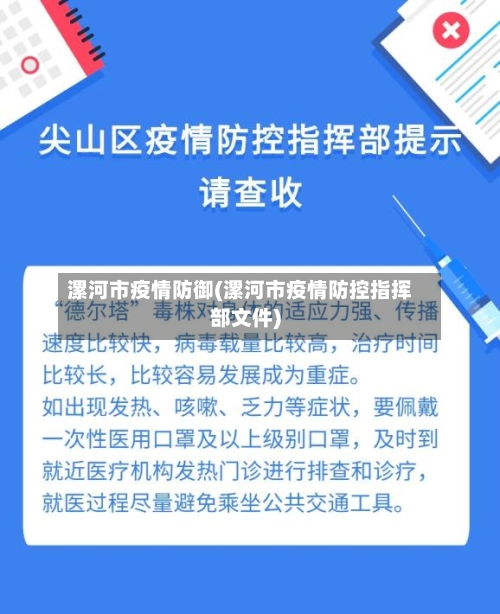 漯河市疫情防御(漯河市疫情防控指挥部文件)-第2张图片
